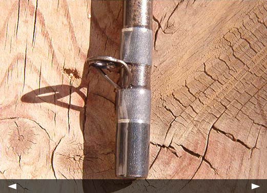 silver guide wrap top view