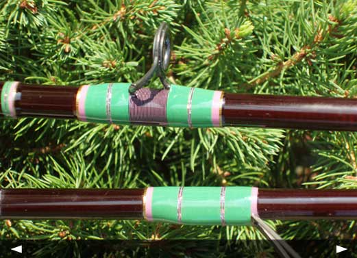 green striped guide wrap